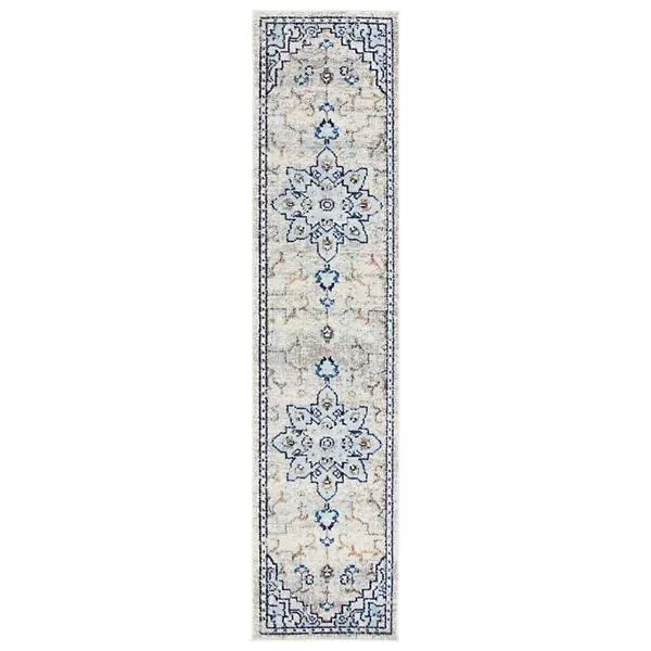 Madison Bay Distressed Medallion Bold Area Rug