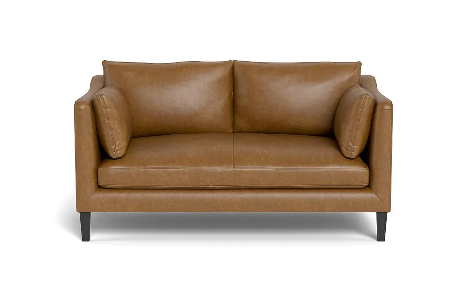 Caitlin Leather Loveseat by The EverygirlÃ?Â®