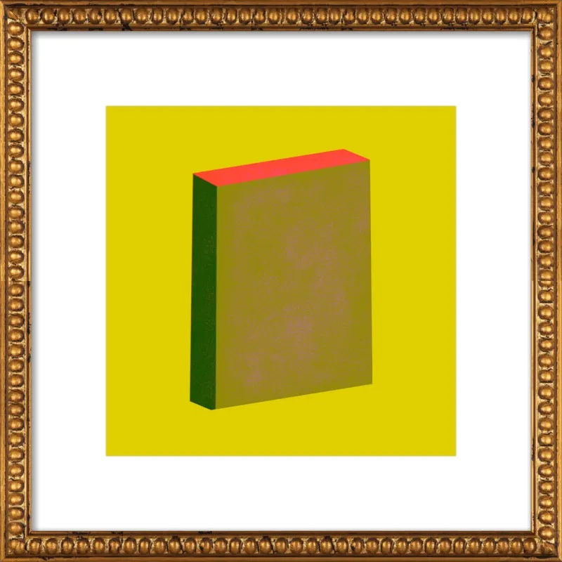 Color Books 4, Olive, Forest, Hot Red & Pear Green by Jessica Poundstone for Artfully Walls