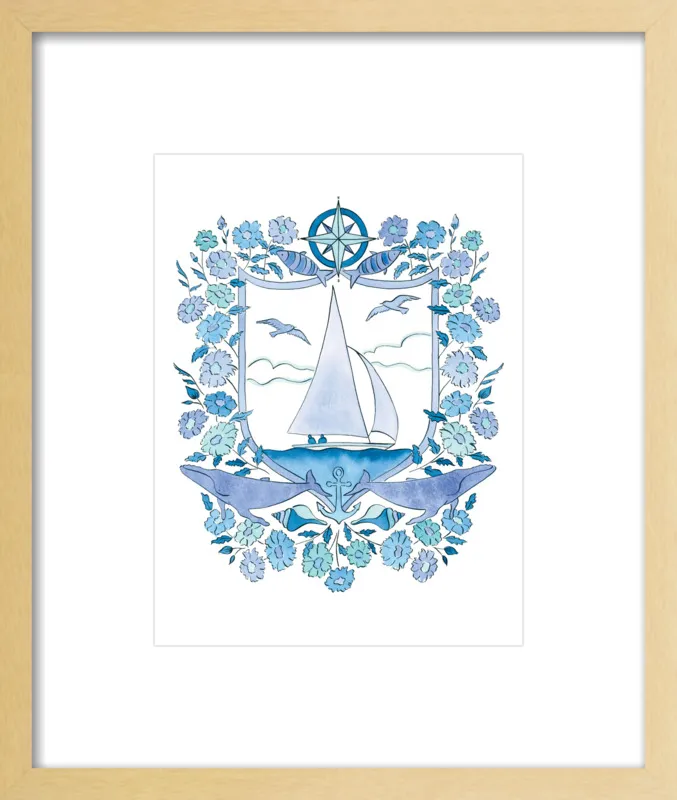 Setting Sail by Rachel Rogers for Artfully Walls