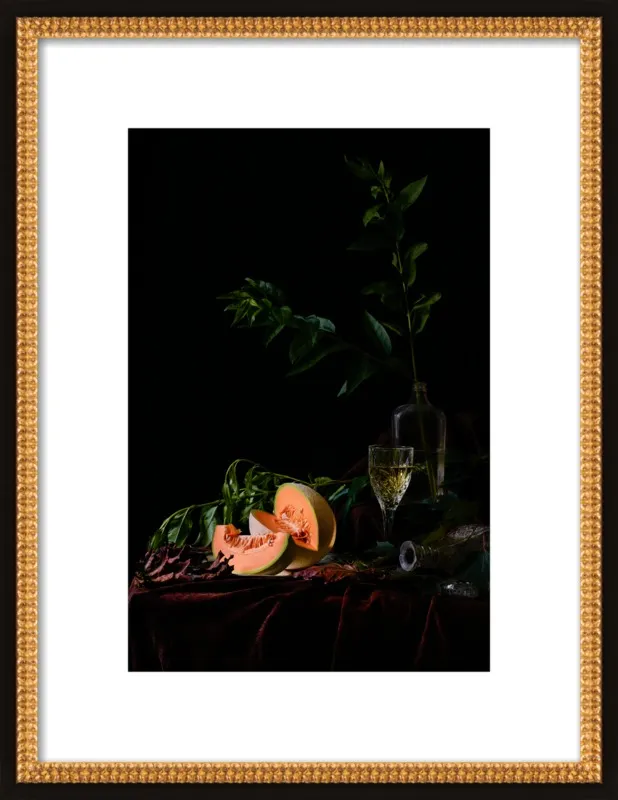 Cantaloupe by Dustin Halleck for Artfully Walls