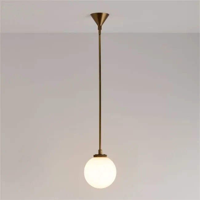 Brasserie Glass Pendant Light