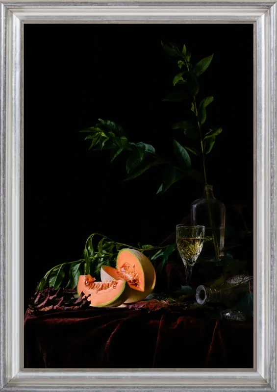 Cantaloupe by Dustin Halleck for Artfully Walls