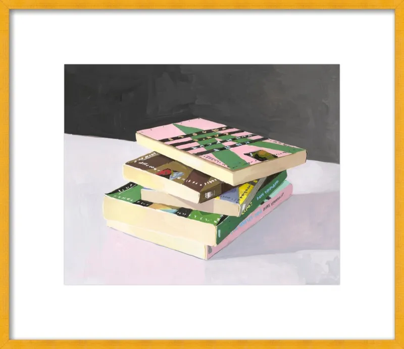 Vonnegut Stack by Elizabeth Mayville for Artfully Walls