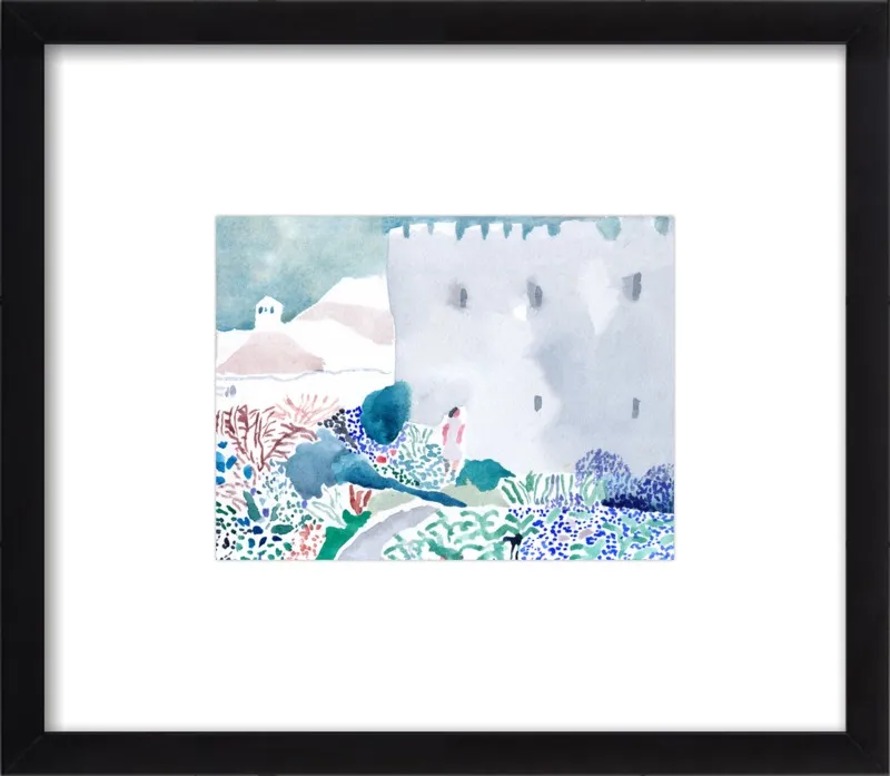 Castle Flowers by Charlotte Ager for Artfully Walls