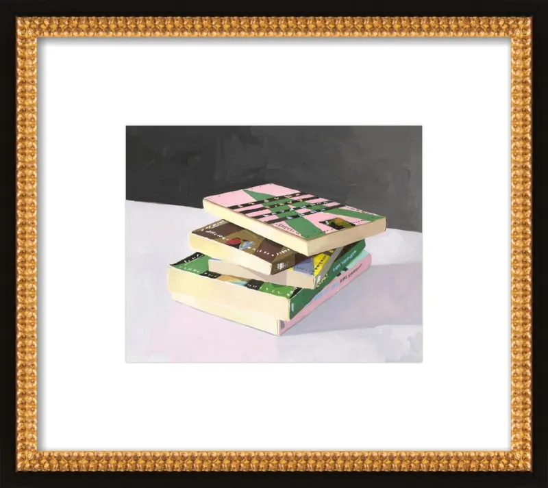 Vonnegut Stack by Elizabeth Mayville for Artfully Walls