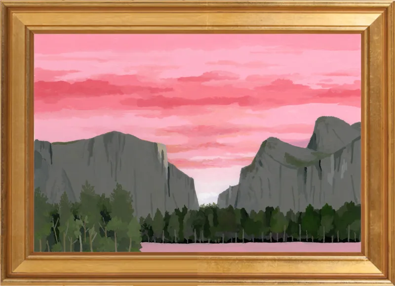 Dawn of Yosemite Park by Hiroyuki Izutsu for Artfully Walls