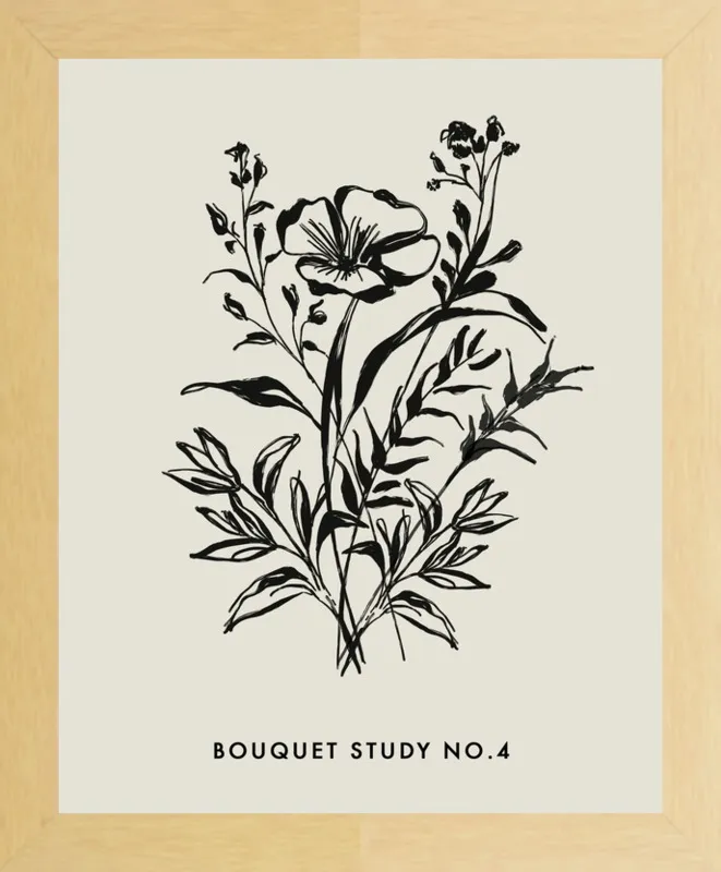 Bouquet Study No. 4 by Nancy Noreth for Artfully Walls