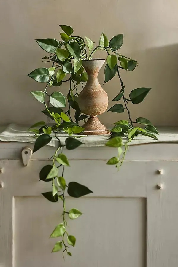 Faux Trailing Leafy Vine Spray