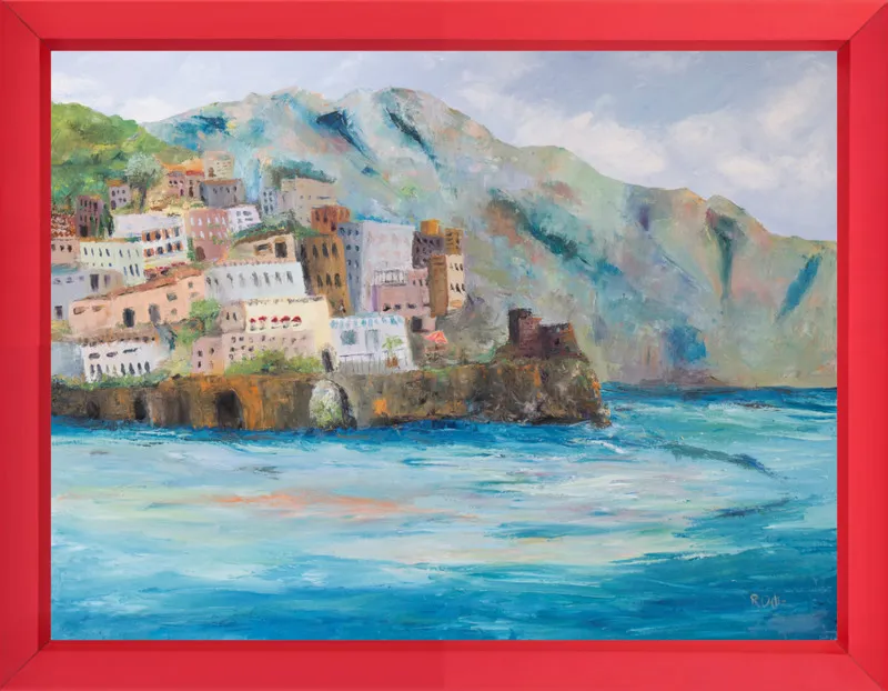 Amalfi Coast by Renee A Ortiz for Artfully Walls