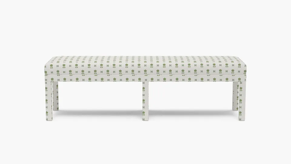 Parsons Bench, Jade Mod Fleur