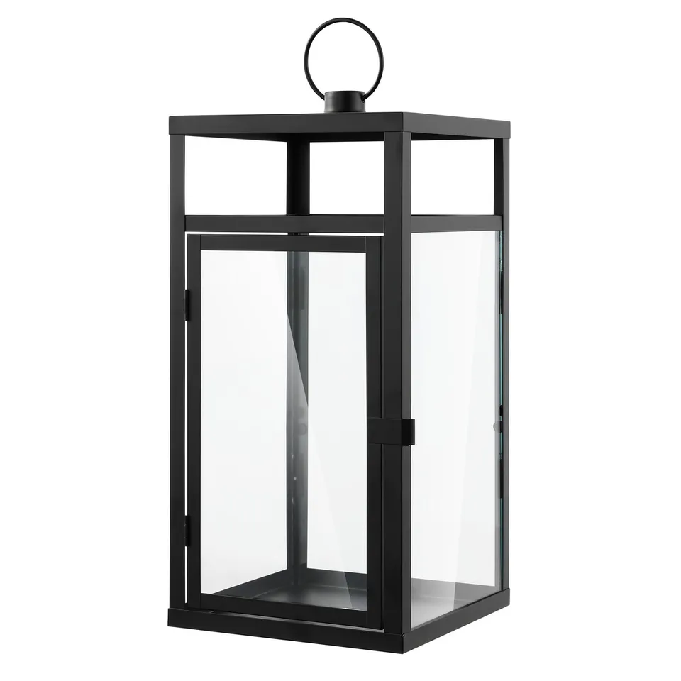 Fraleigh 20" Outdoor Lantern - Black