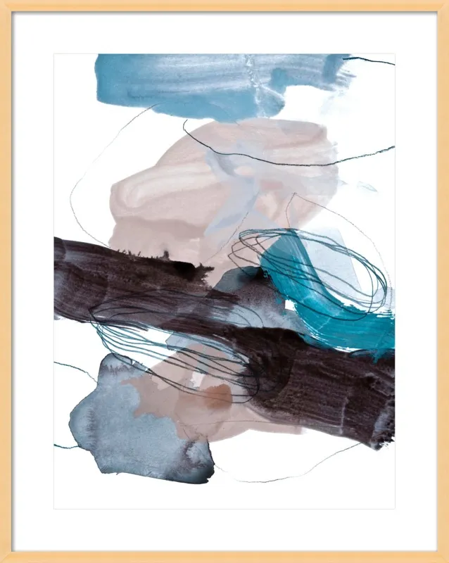 abstract painting VIII by Iris Lehnhardt for Artfully Walls