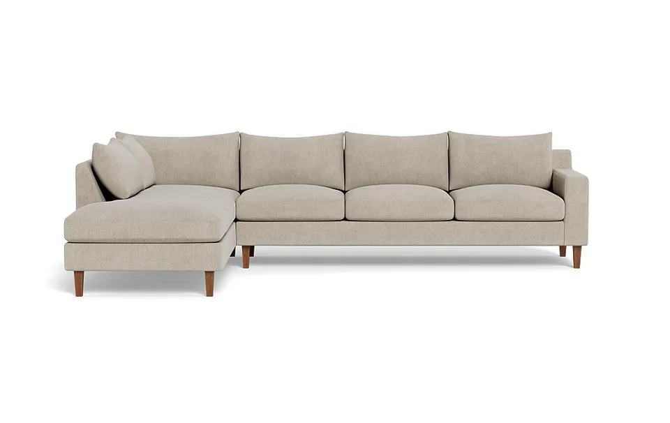 Sloan 4-Seat Left Bumper Sectional