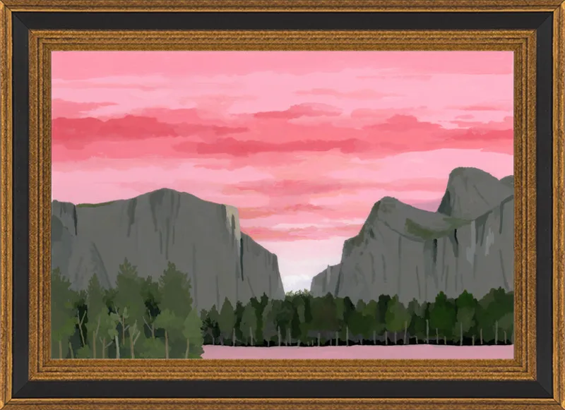 Dawn of Yosemite Park by Hiroyuki Izutsu for Artfully Walls