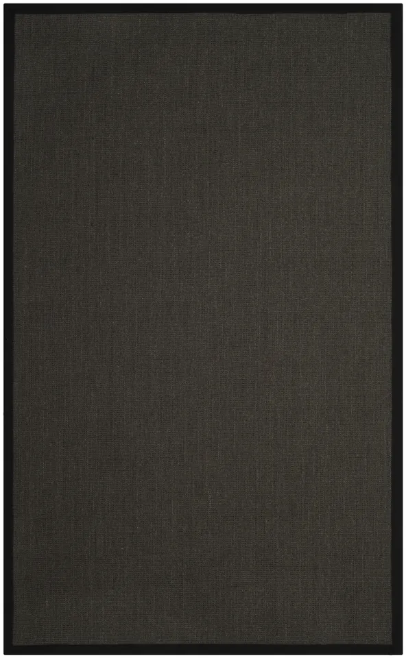Arlo Home Woven Area Rug, NF131D, Anthracite/Black,  5' X 8'