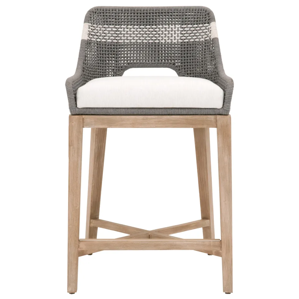 Tapestry Counter Stool, Dark Gray