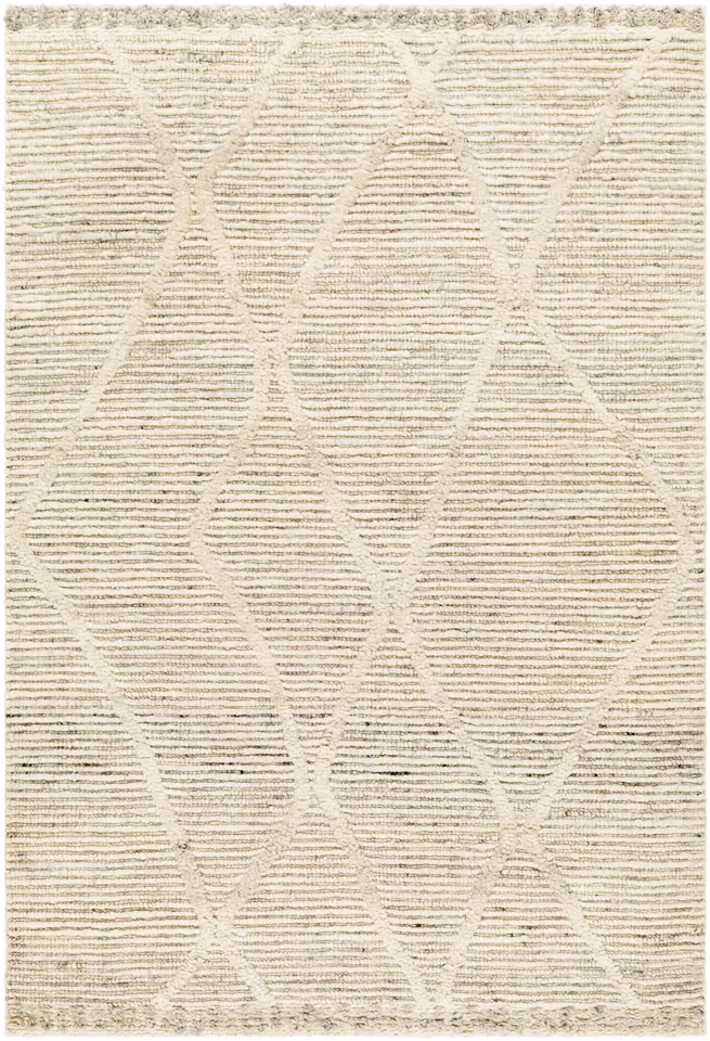 Manisa Beige Indoor 9' x 12' Handmade Rug
