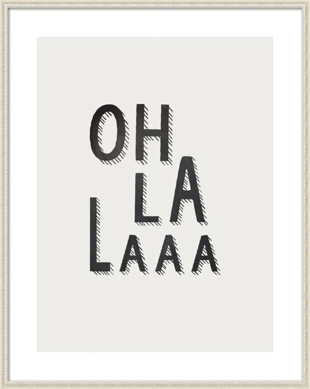 Oh la la by Lonneke de Roos - Kind of Style for Artfully Walls
