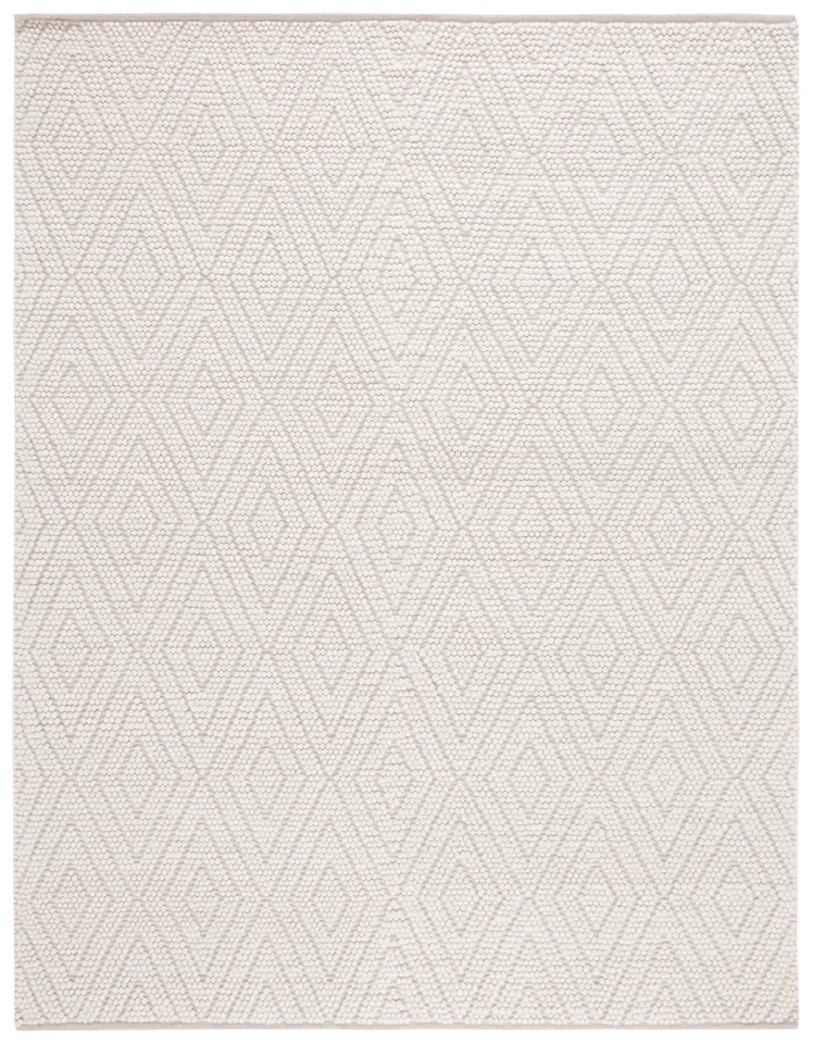 Safavieh Couture Natura Collection Hand Woven Area Rug, Ivory, 6' x 9'