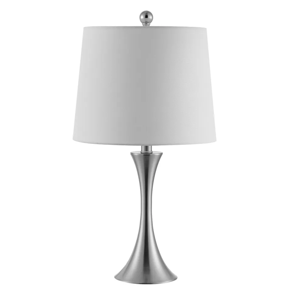 Benita 24.5" Table Lamp - Nickel