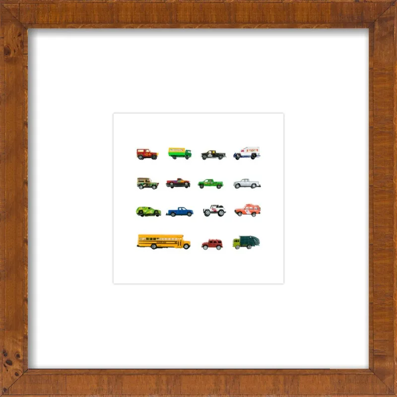Vintage Toy Trucks by Jennifer Steen Booher for Artfully Walls