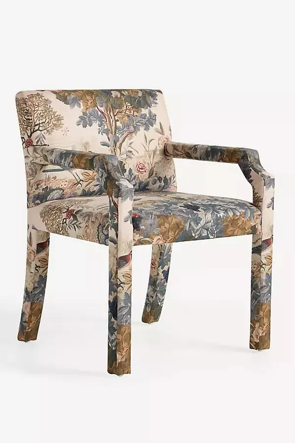 Delaney Printed Dining Armchair