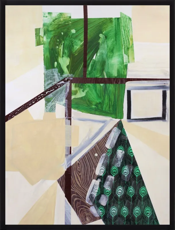 Abstract Study (trail map) by Pamela Staker for Artfully Walls
