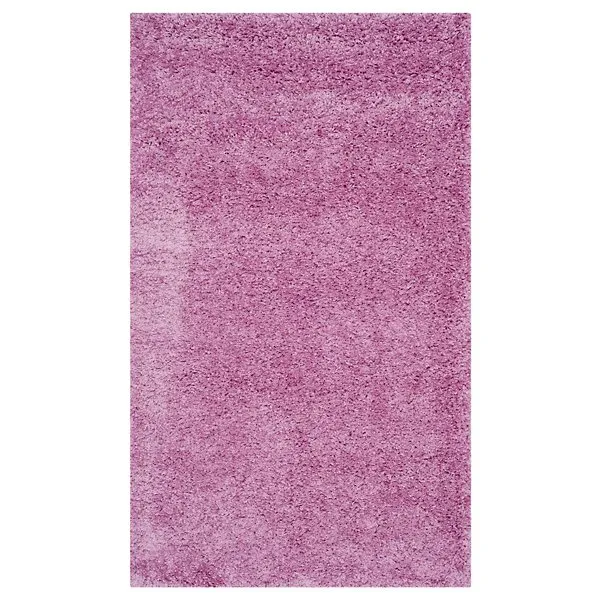 Cozy Shag Solid Bold Area Rug
