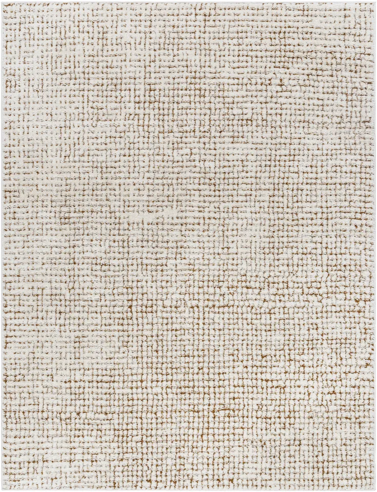 Freud Beige Indoor 6'7" x 9' Machine Woven Rug