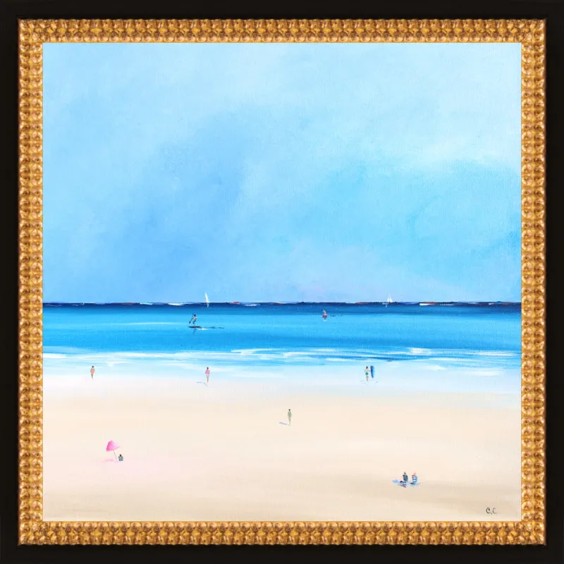 Smooth Ocean Sale by Caroline Chriss  for Artfully Walls