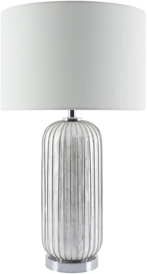 Baiyun  High Gloss 30"H x 17"W x 17"D Accent Table Lamp