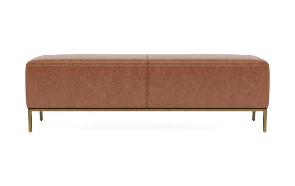 Miller Leather Bench