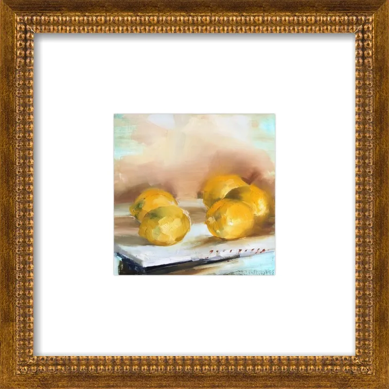 "Lemons" by Georgesse Gomez for Artfully Walls