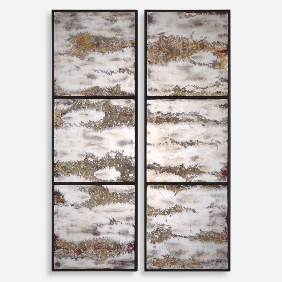 Rahila Antiqued Mirror Set Of 2