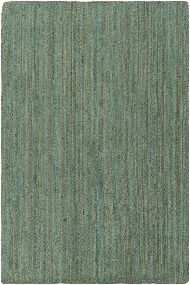 Brice Green Indoor 4' x 6' Handmade Rug