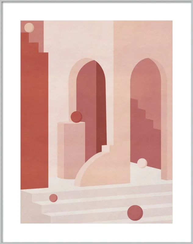 House with Spheres by Charlotte Taylor for Artfully Walls