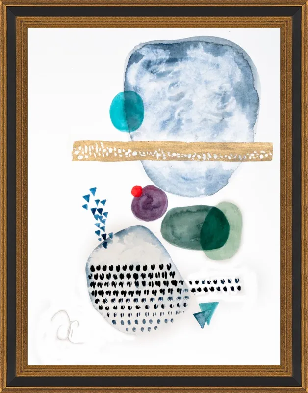 Under the sea by Victoria Gonzalez for Artfully Walls