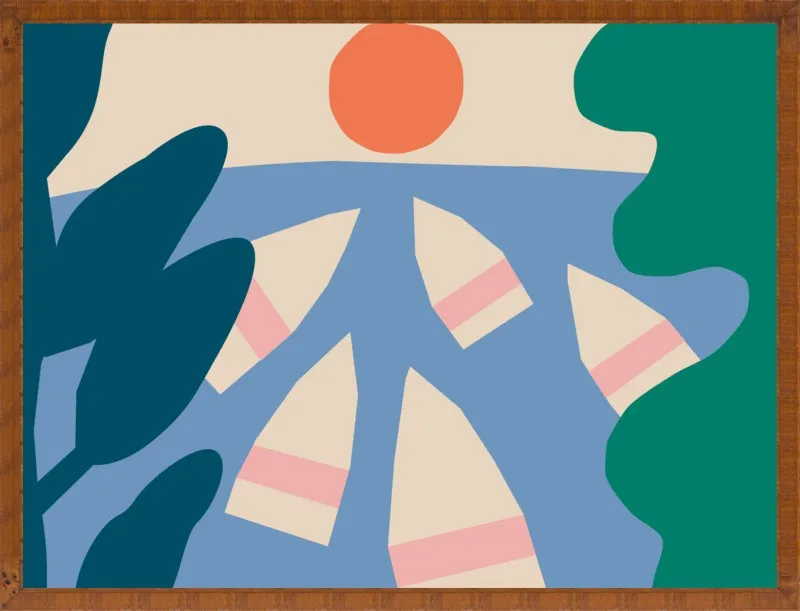 Tripoli Horizon by Anna Kovecses for Artfully Walls