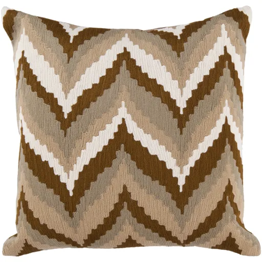 Ikat Chevron AR-058 18"L x 18"W Pillow Cover