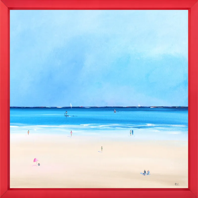 Smooth Ocean Sale by Caroline Chriss  for Artfully Walls