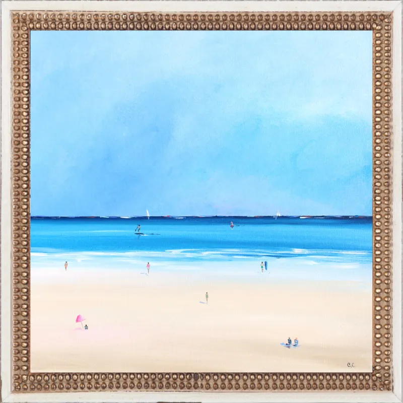 Smooth Ocean Sale by Caroline Chriss  for Artfully Walls