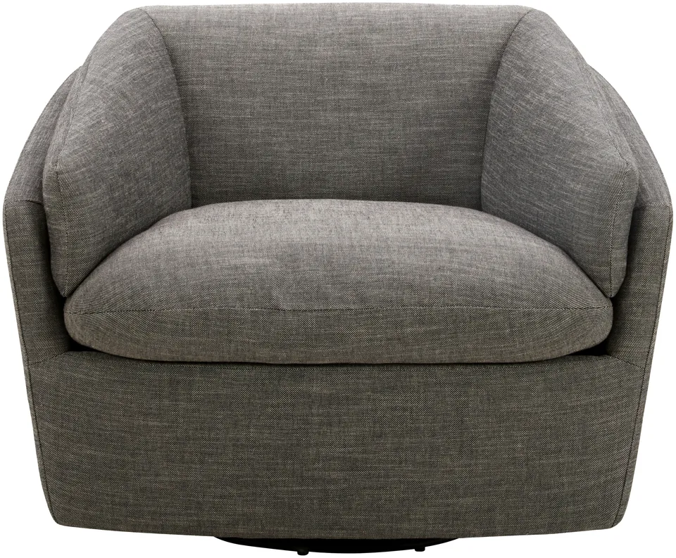 Torrey Linen 29"H x 38"W x 34"D Swivel Chair