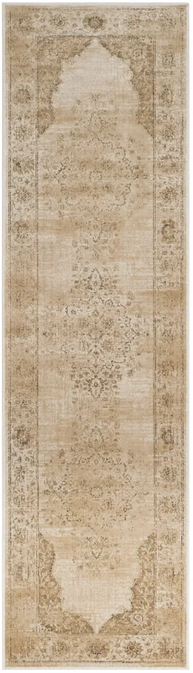 Arlo Home Woven Area Rug, VTG122-3440, Cream,  8' X 11' 2"
