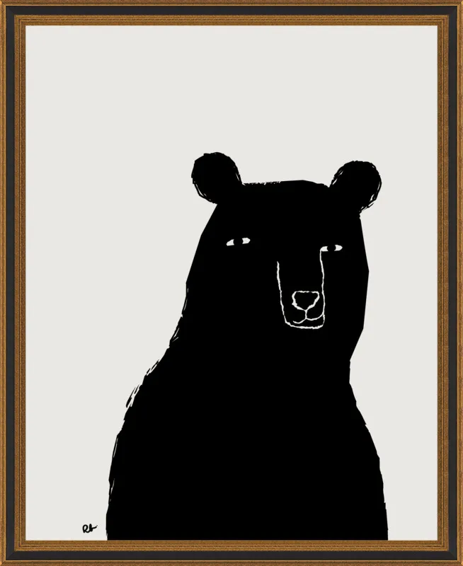 Benson the Bear by Rob Blackard for Artfully Walls