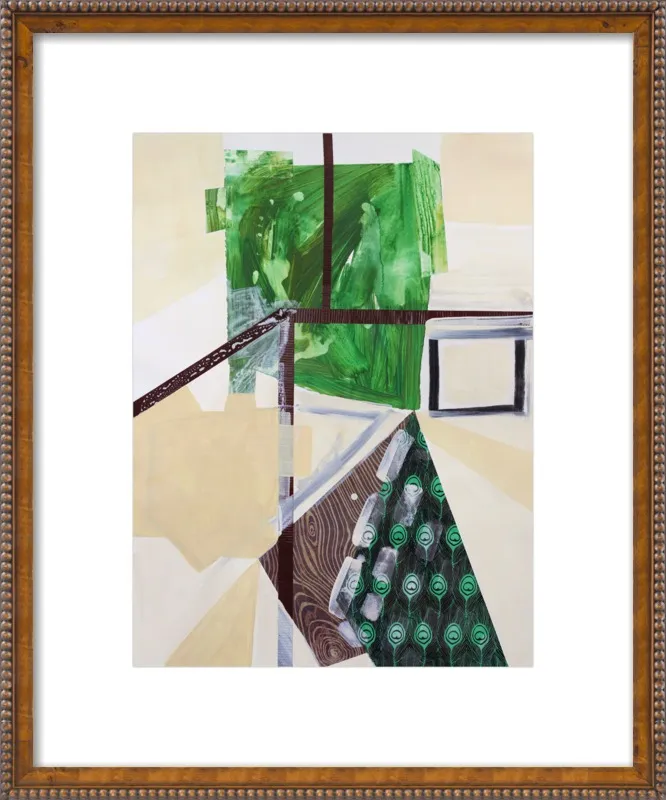 Abstract Study (trail map) by Pamela Staker for Artfully Walls