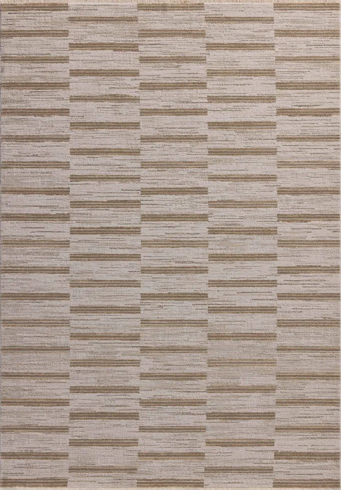 Amber Lewis x Loloi Cali Ivory / Tobacco 2'-3" x 3'-11"