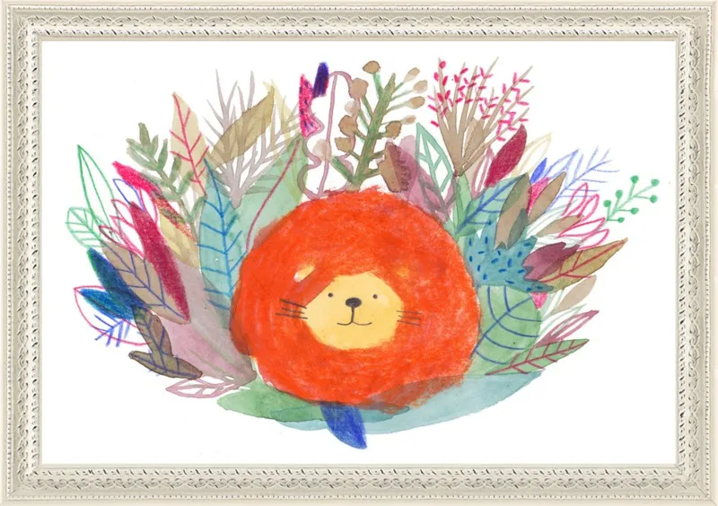 Lion by Marion Barraud for Artfully Walls