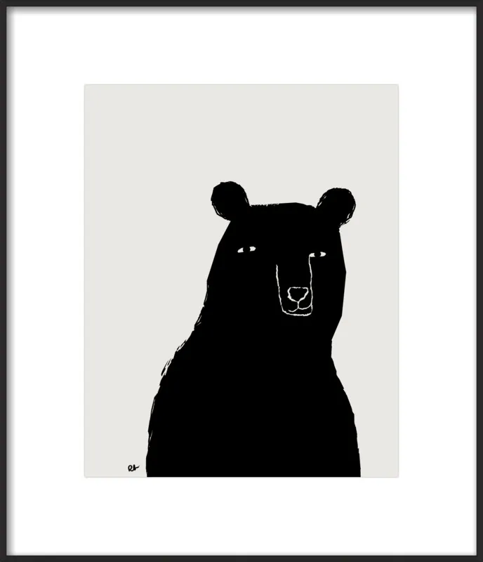 Benson the Bear by Rob Blackard for Artfully Walls