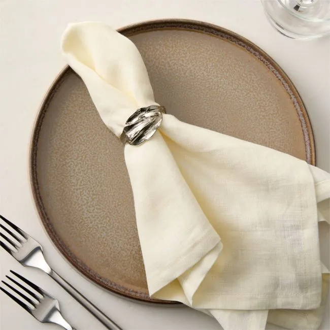 Glora Silver Napkin Ring